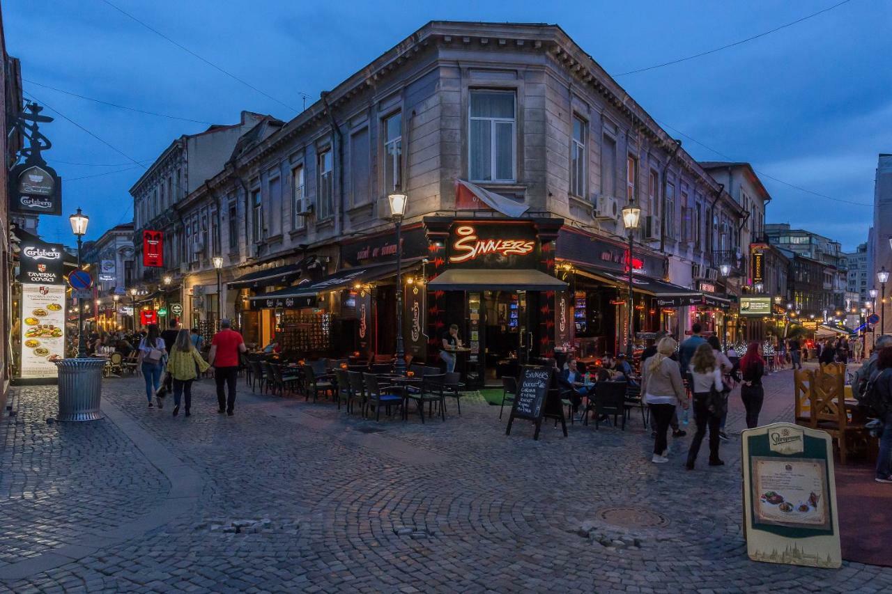 Апартаменты White Nights Of Old Town Бухарест Экстерьер фото